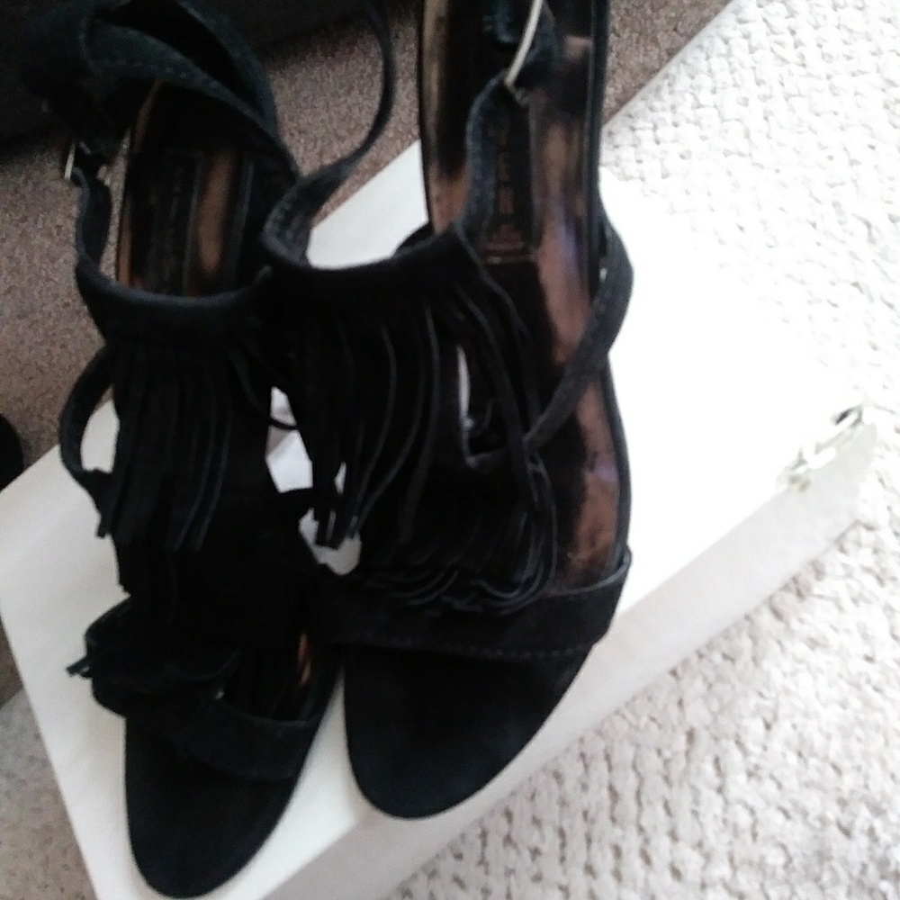 Suede Heels
